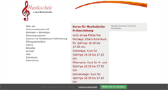 Desktop Screenshot of musikschule-buendgen.de